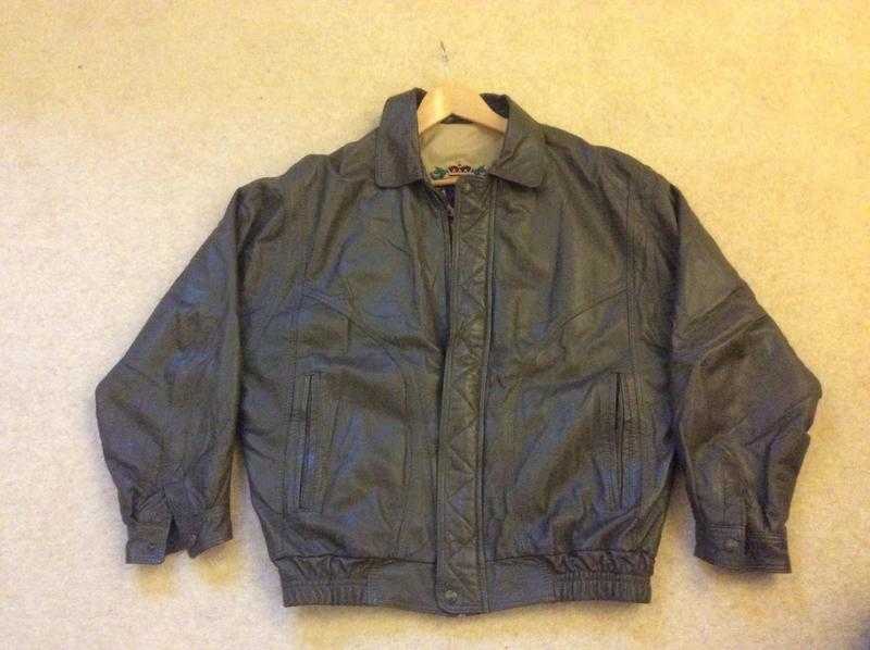 Jaeger leather jacket