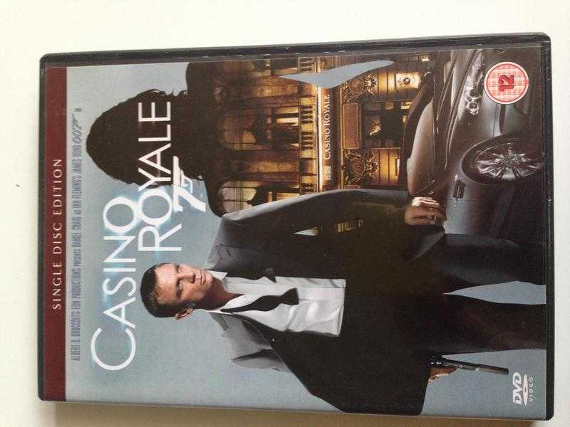 James Bond Casino Royale DVD for sale