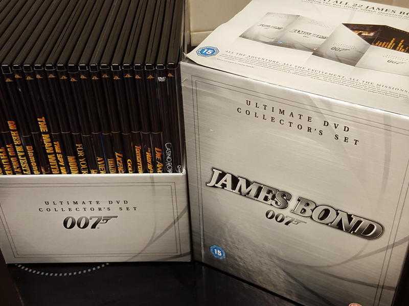 James Bond Ultimate Collector039s 22 dvd set