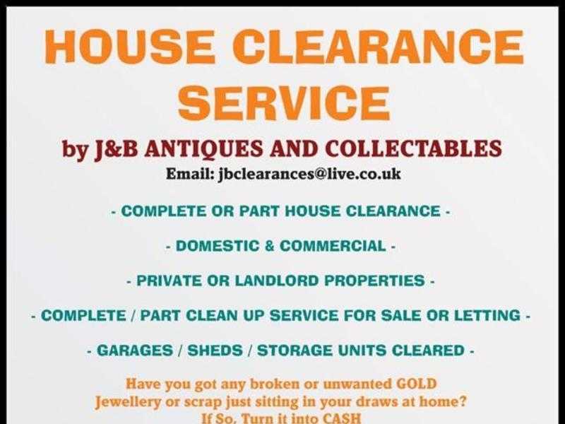 JampB House Clearance Service - Antiques amp Collectables Centre