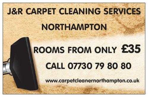 JampR Carpet Cleaning Northampton, Rooms Cleaned For 35, Call