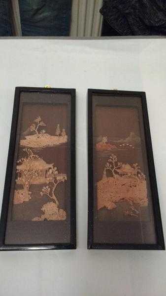 Japanese cork Art pictures.