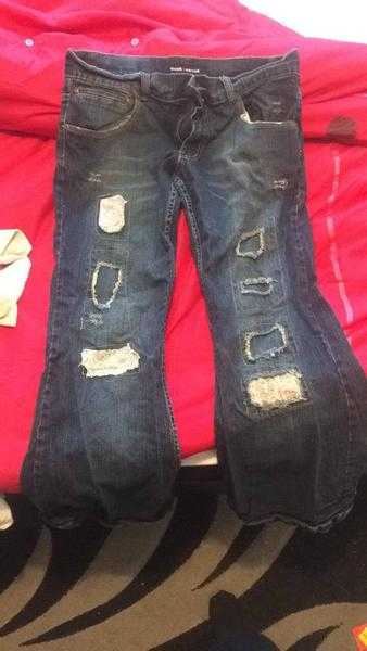 Jeans boot cut size 18