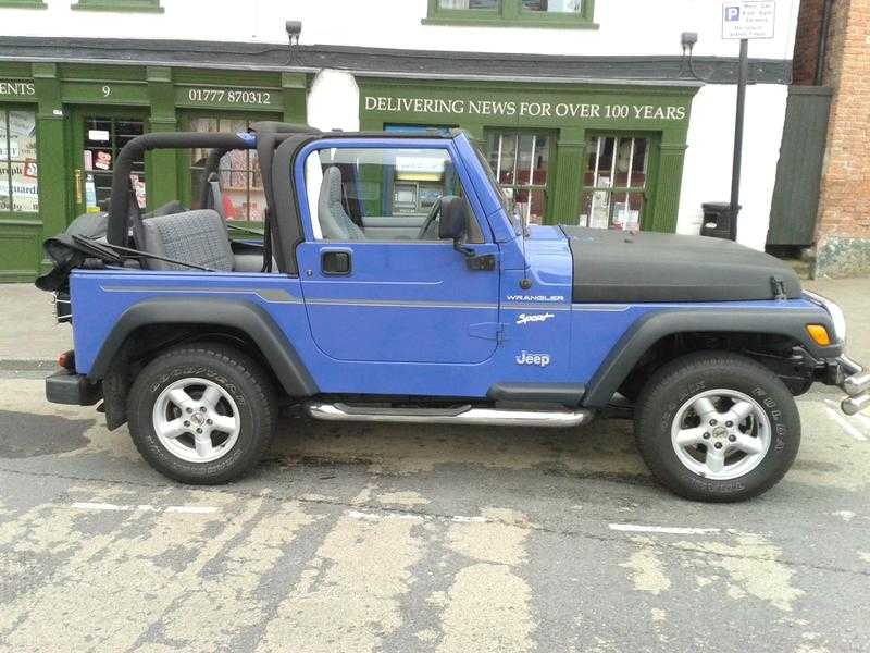 JEEP WRANGLER 2.5 SPORT ONLY 50K MILES 1999