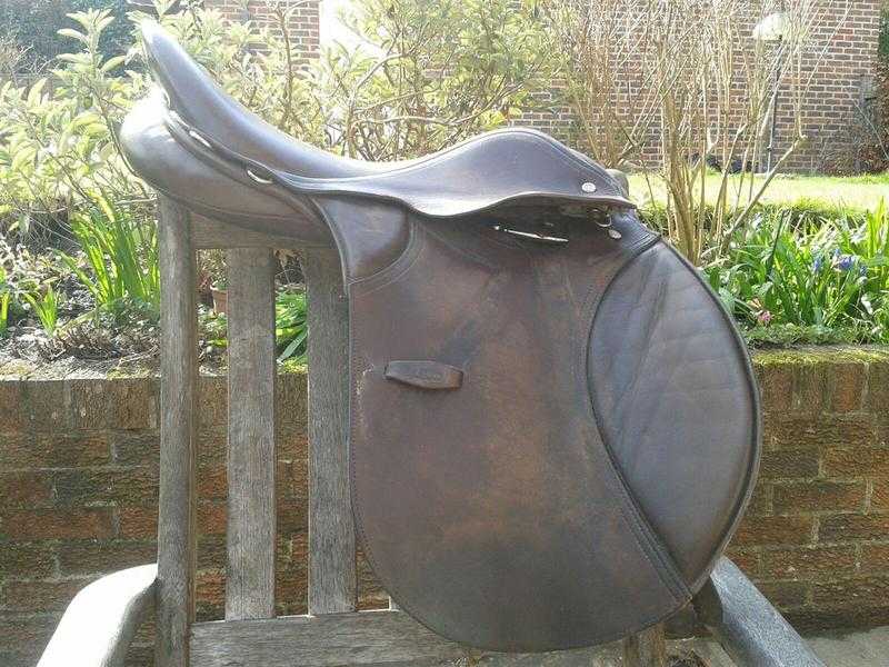 Jeffries 17quot Leather Horse Saddle