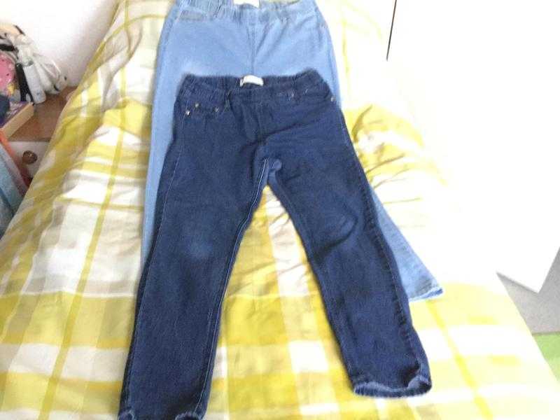 Jeggings x2.skinny leg size 14