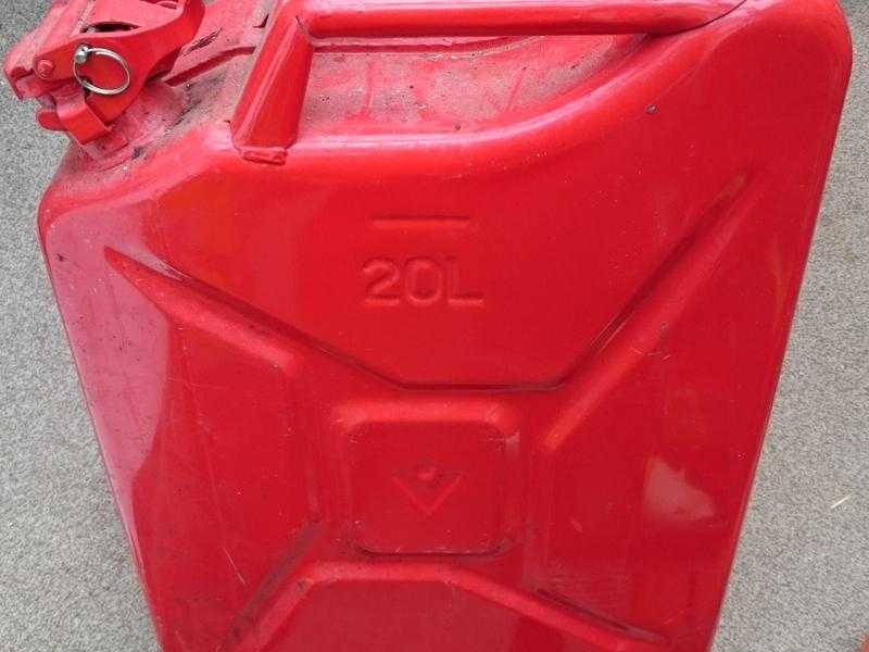 Jerry Cans 20Ltd x4