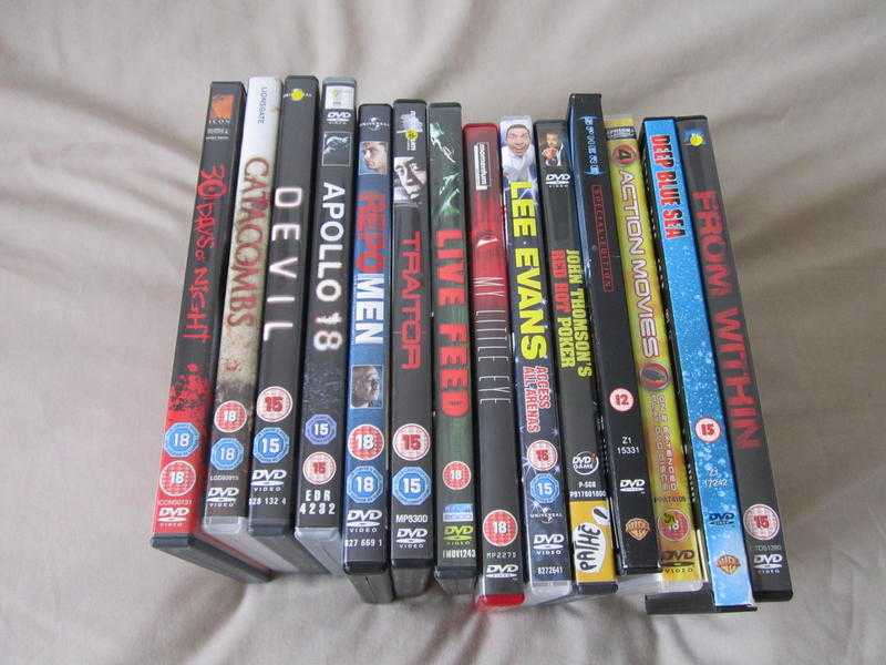 Job Lot of 14 DVDs 03