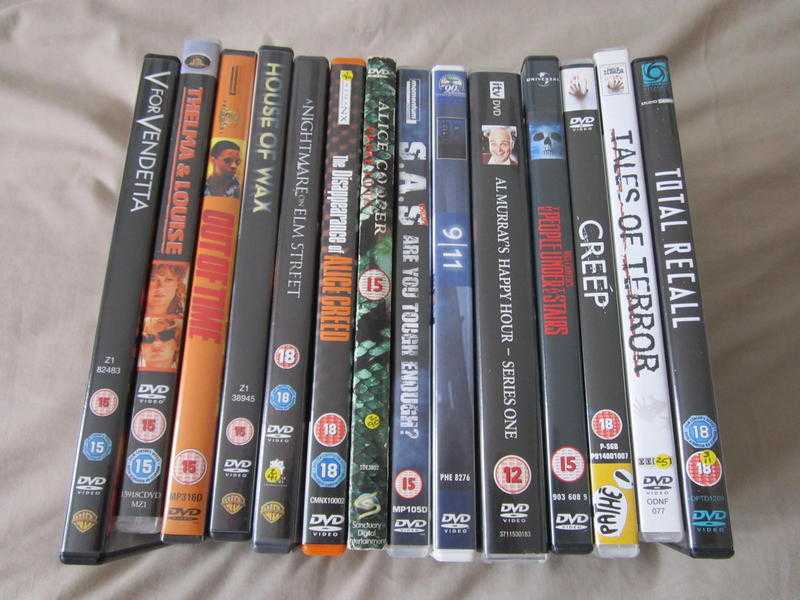 Job Lot of 14 DVDs 05