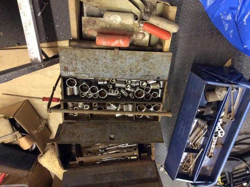 Job lot of tools