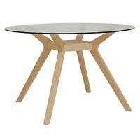 John Lewis Akemi Round 4 Seater Dining Table for 399.00