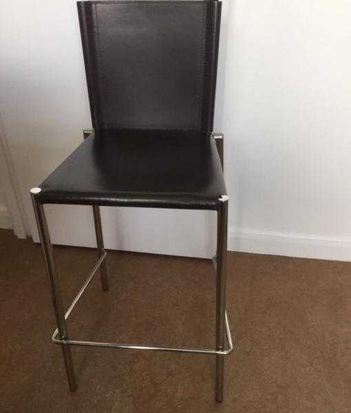 John Lewis Dark Brown kitchen  bar stool