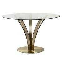 John Lewis Moritz Dining Table, Antique Brass for 499.00