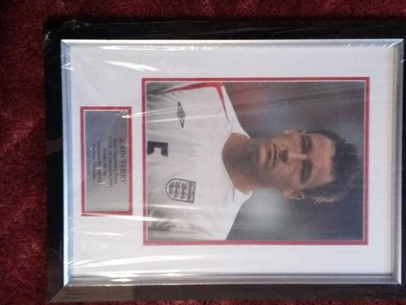 JOHN TERRY FRAMED PHOTO PICTURE