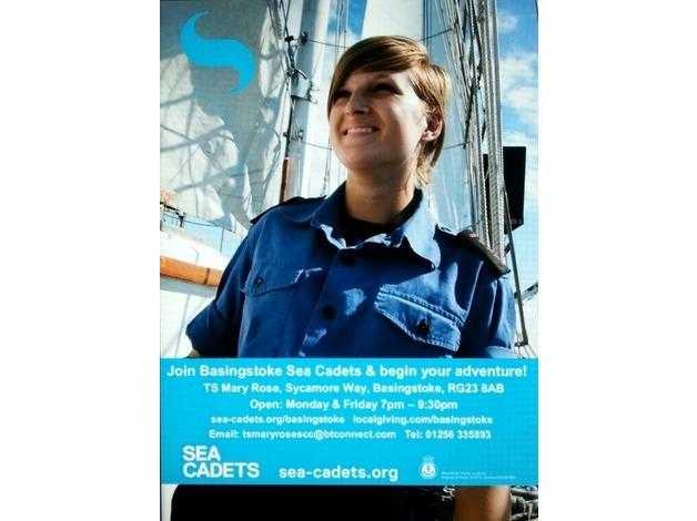 Join Basingstoke Sea Cadets And Begin Your Big Adventure