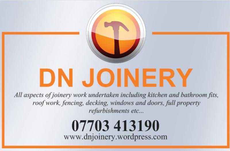 Joiner .  D N JOINERY and property maintenance