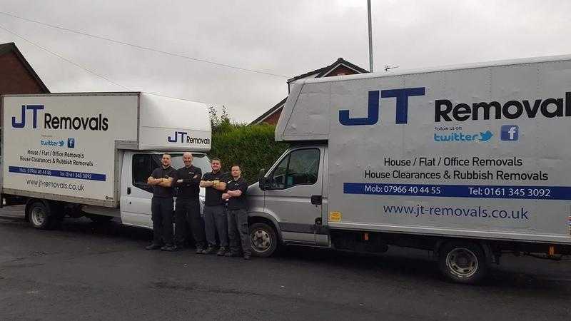 JT REMOVALS - Professional removals in Didsbury and all Manchester areas. 7 days, Call for a quote.