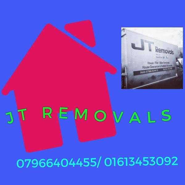 Jt Removals...wilmslow and all other cheshire areas, fully insured. Call for a quote.