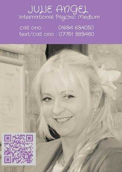 Julie Angel Psychic Night at Kingswinford Conservative Club