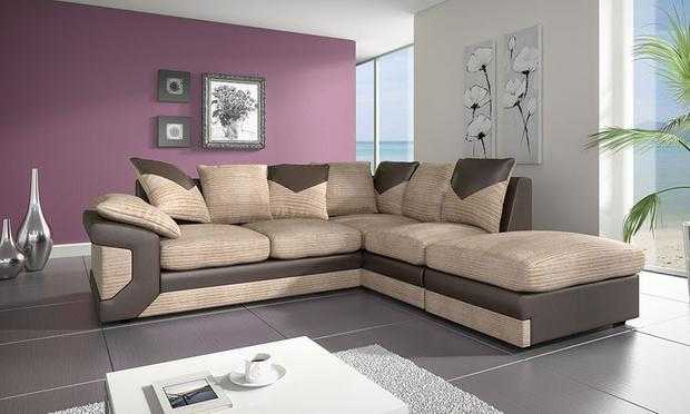 JUMBO CORD CORNER SOFA