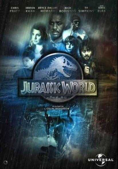 Jurassic world dvd