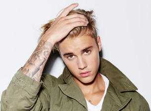 Justin Bieber x 2 concert tickets - o2 Arena, London - Wed 12th Oct - 6.30pm