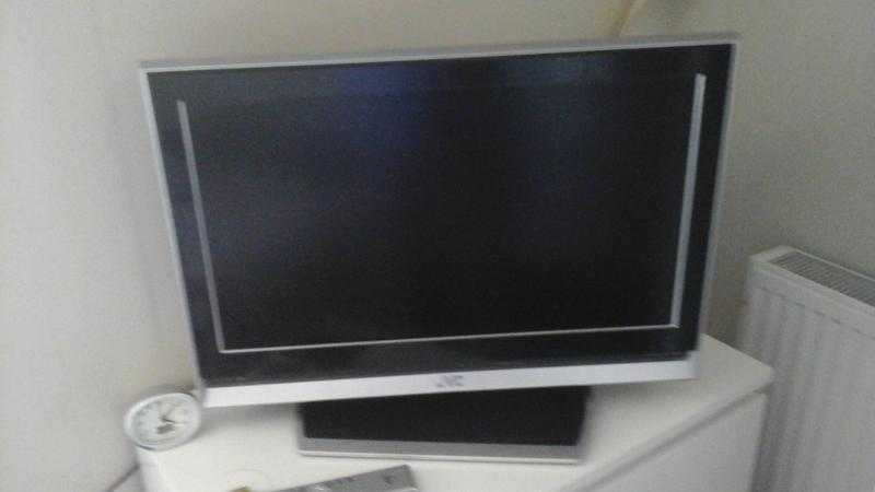 Jvc 26quot flat screen TV hd ready freeview built in