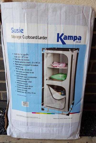 Kampa 039Susie039 camping storage cupboardlarder