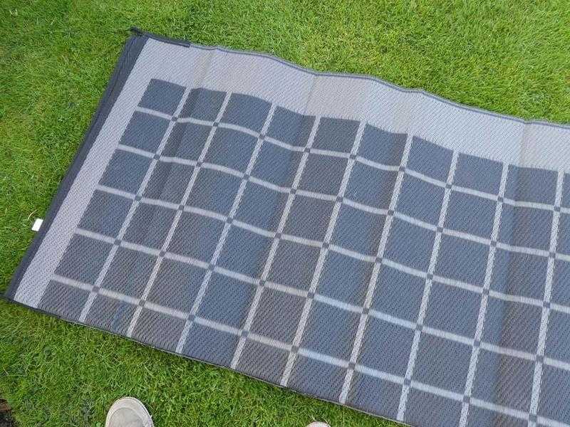 KAMPA BREATHABLE REVERSIBLE  AWNING GROUND SHEET  CARPET 2.5M X 2.6M