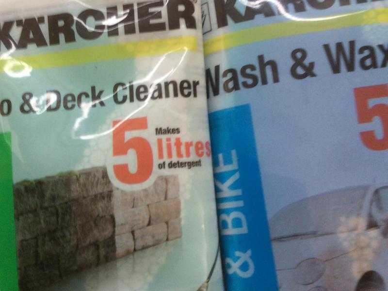 Karcher. Cleaning materials