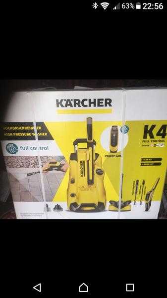 Karcher k4 pressure washer