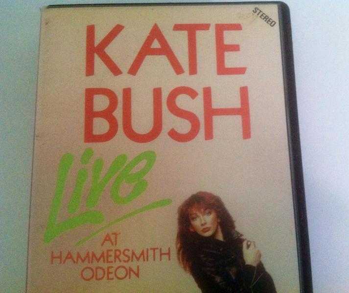 Kate Bush Live at Hammersmith Odeon 13 May 1979 Rare VHS video Stereo Hi-fi sound 1981