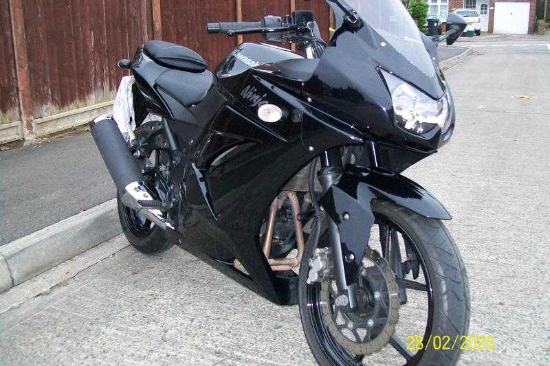 kawasaki 250 ninja 2012