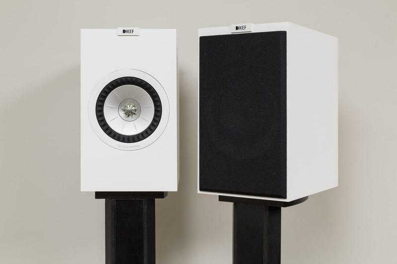 KEF Q350 Speakers in white, New