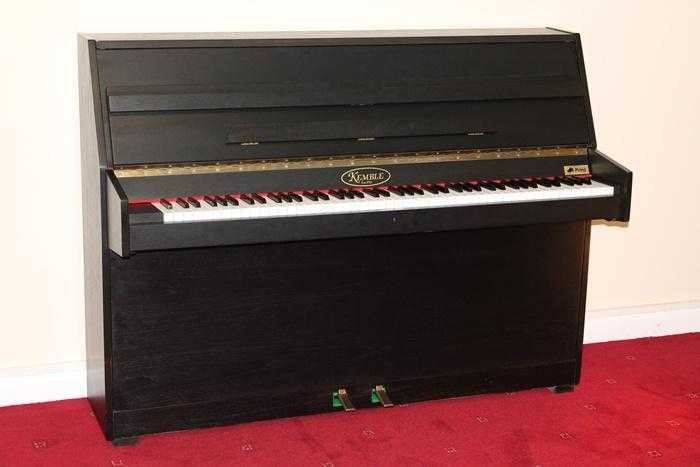 Kemble upright piano to hire