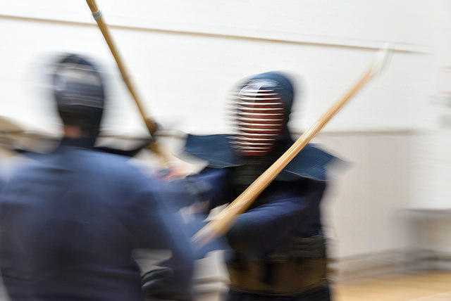 Kendo - traditional Japanese martial arts