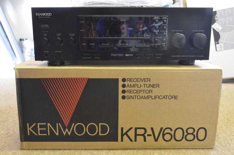 KENWOOD 1980s 5-channel HIFI amplifier MINT