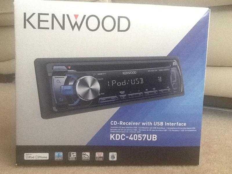 Kenwood KDC-4057UB Car CDUSB-Receiver