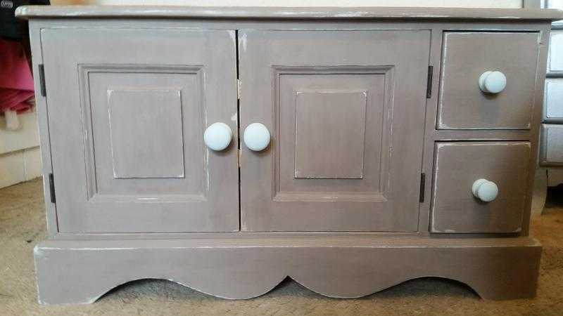 Kerrys pine TV unit up cycled