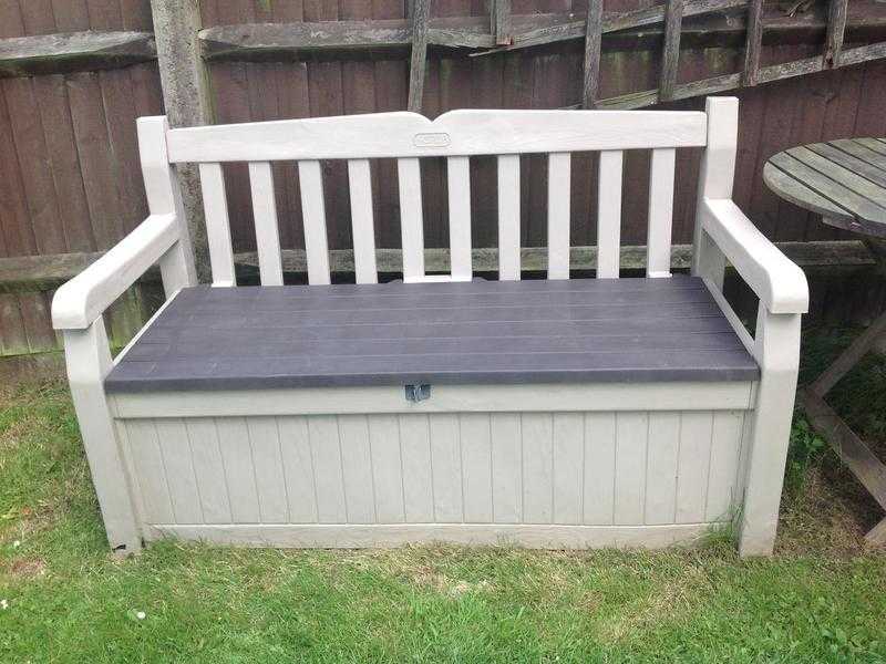 KETER GARDEN STORAGE BENCH