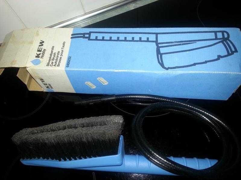 KEW HOBBY 039CAR BRUSH amp HOSE039 - BRAND NEW NEVER USED.