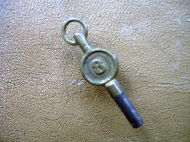 Key winder for vintage pocket watch.