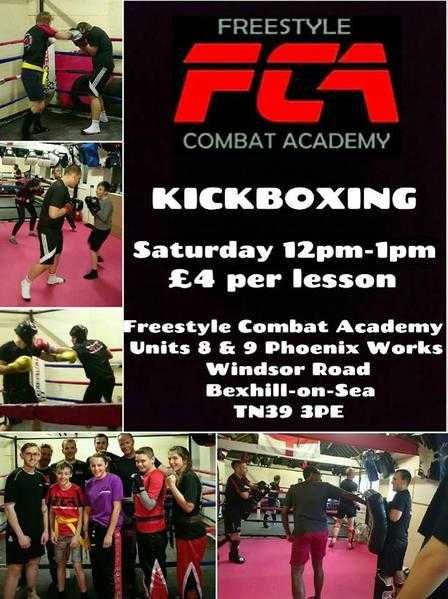 Kickboxing Classes and 1-2-1 Coaching