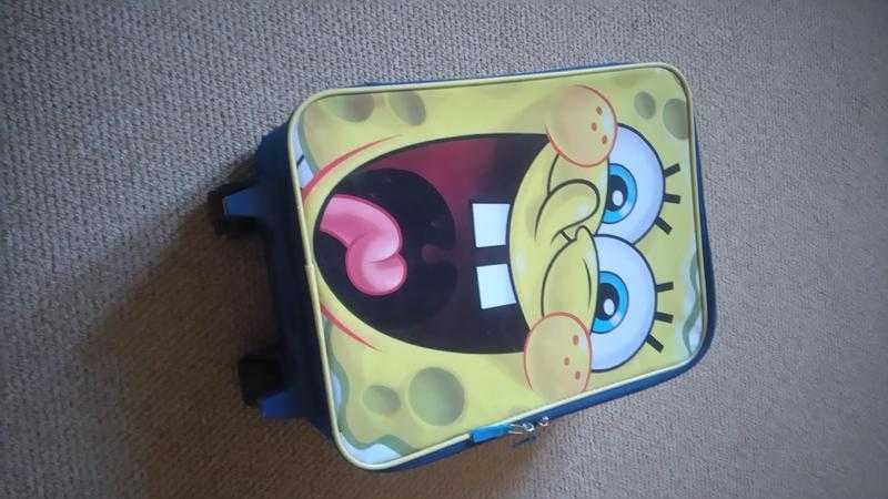 Kid039s Spongebob Squarepants suitcase (cabin size).