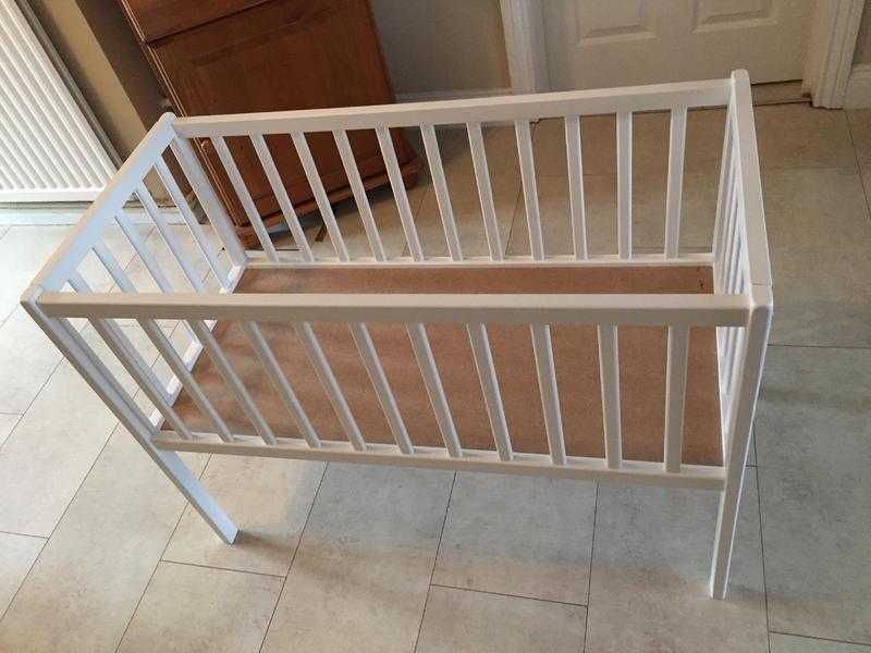 Kiddicare Dream Crib White mini cot