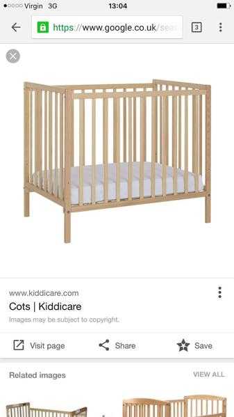 Kiddicare micro cot