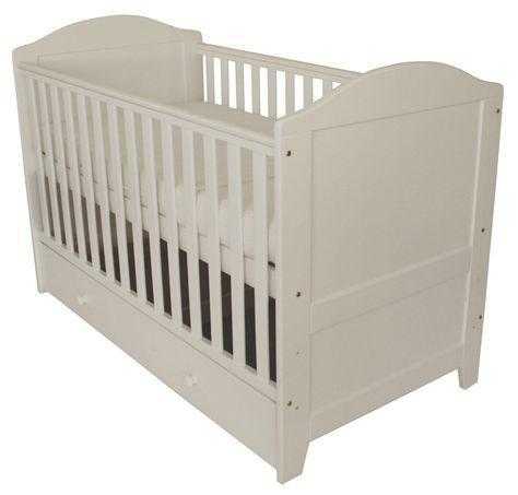 kiddicouture cot bed in white