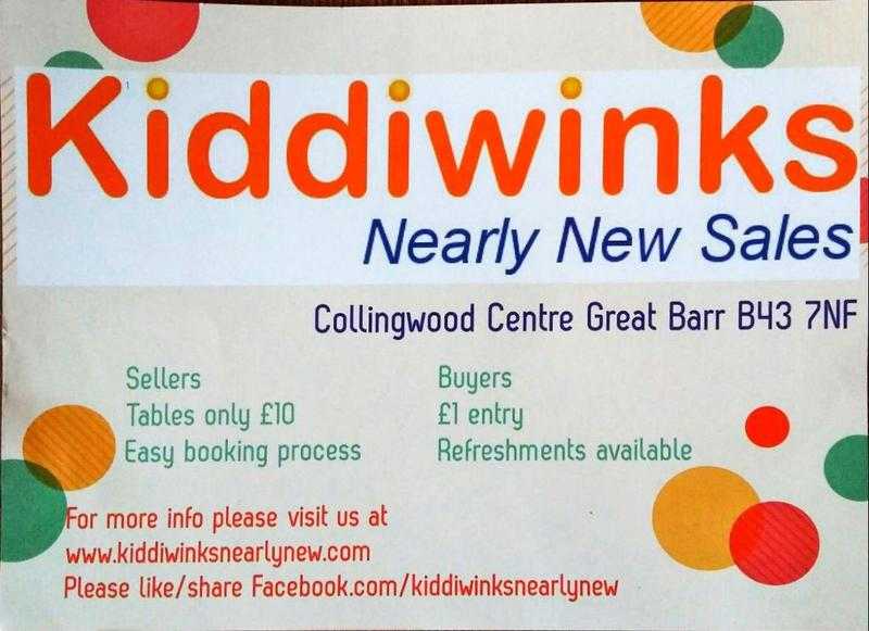 KIDDIWINKS Nearly New Sale