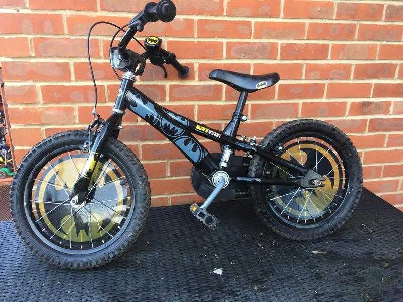 Kids Batman bike size 16