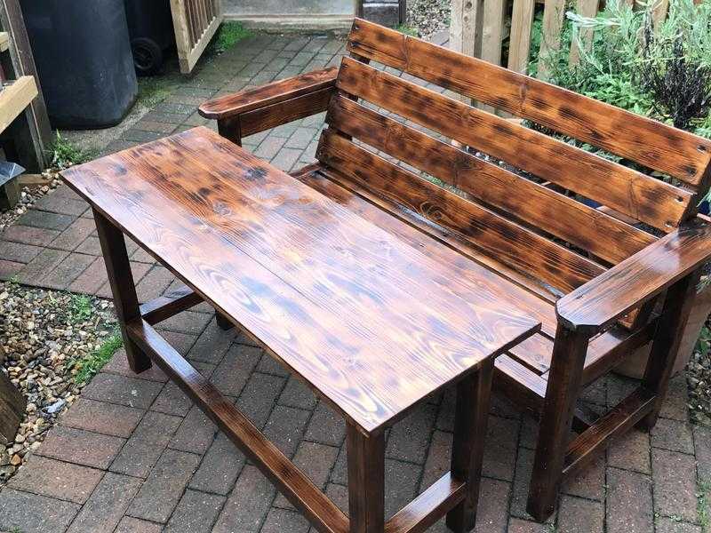 Kids bench and table